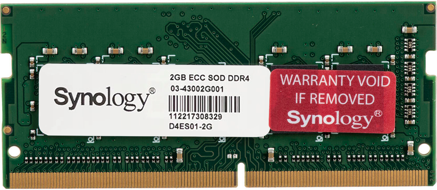 MODULO DE MEMORIA SYNOLOGY D4ES01 2G ECC SOD DDR4